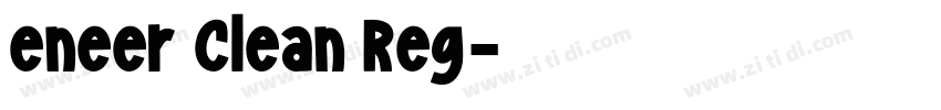 eneer Clean Reg字体转换 eneer Clean Reg字体转换